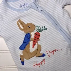 Joules Rabbit Design Joules | Pajamas | Joules 0 Cotton Peter Rabbit Embroidered Appliqu ...